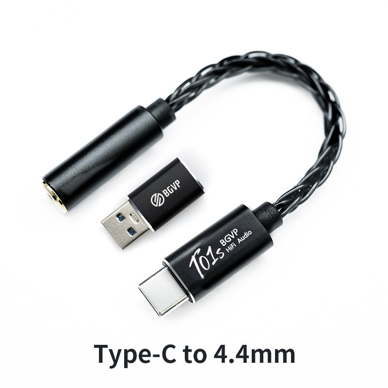 ขาย BGVP T01S DAC หางหนูระดับเทพ รองรับ Hi-Res, PCM 32Bit/384kHz