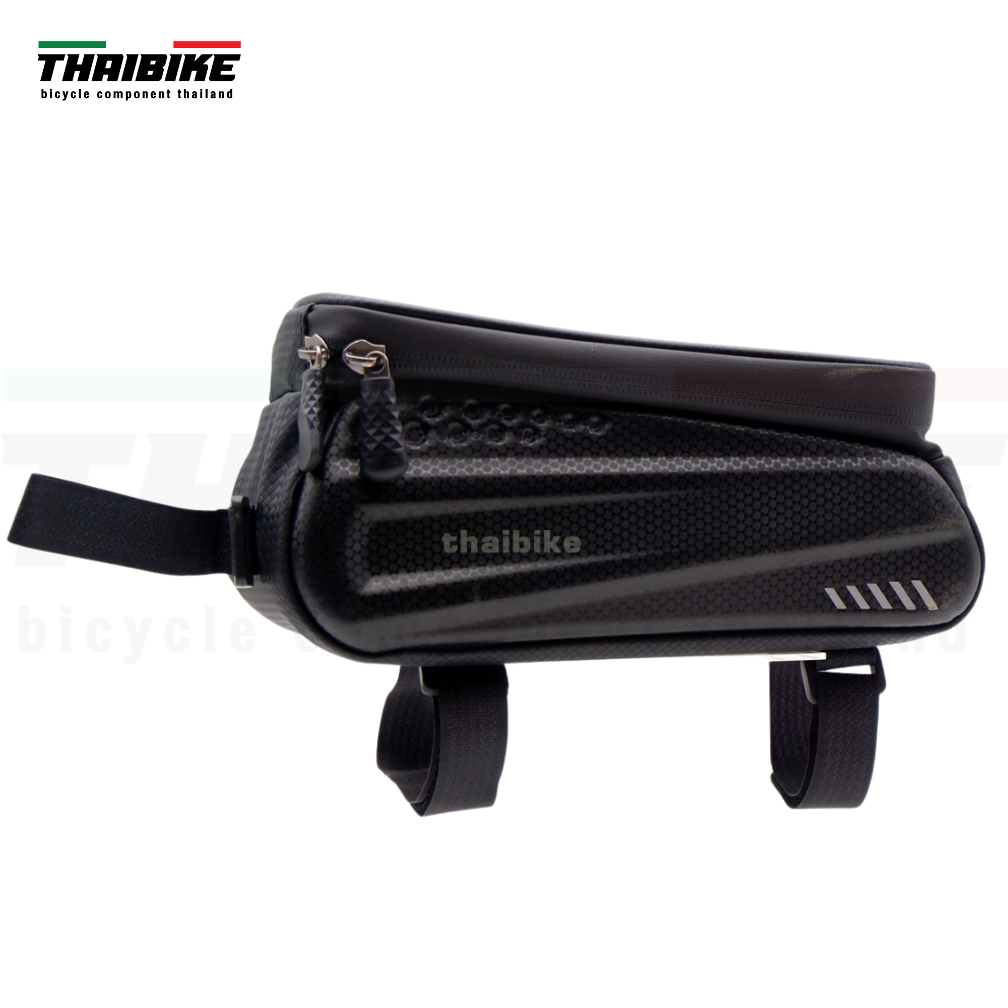 กระเป๋าพาดเฟรมจักรยานเสือภูเขา เสือหมอบ THAIBIKE ลายคาร์บอน