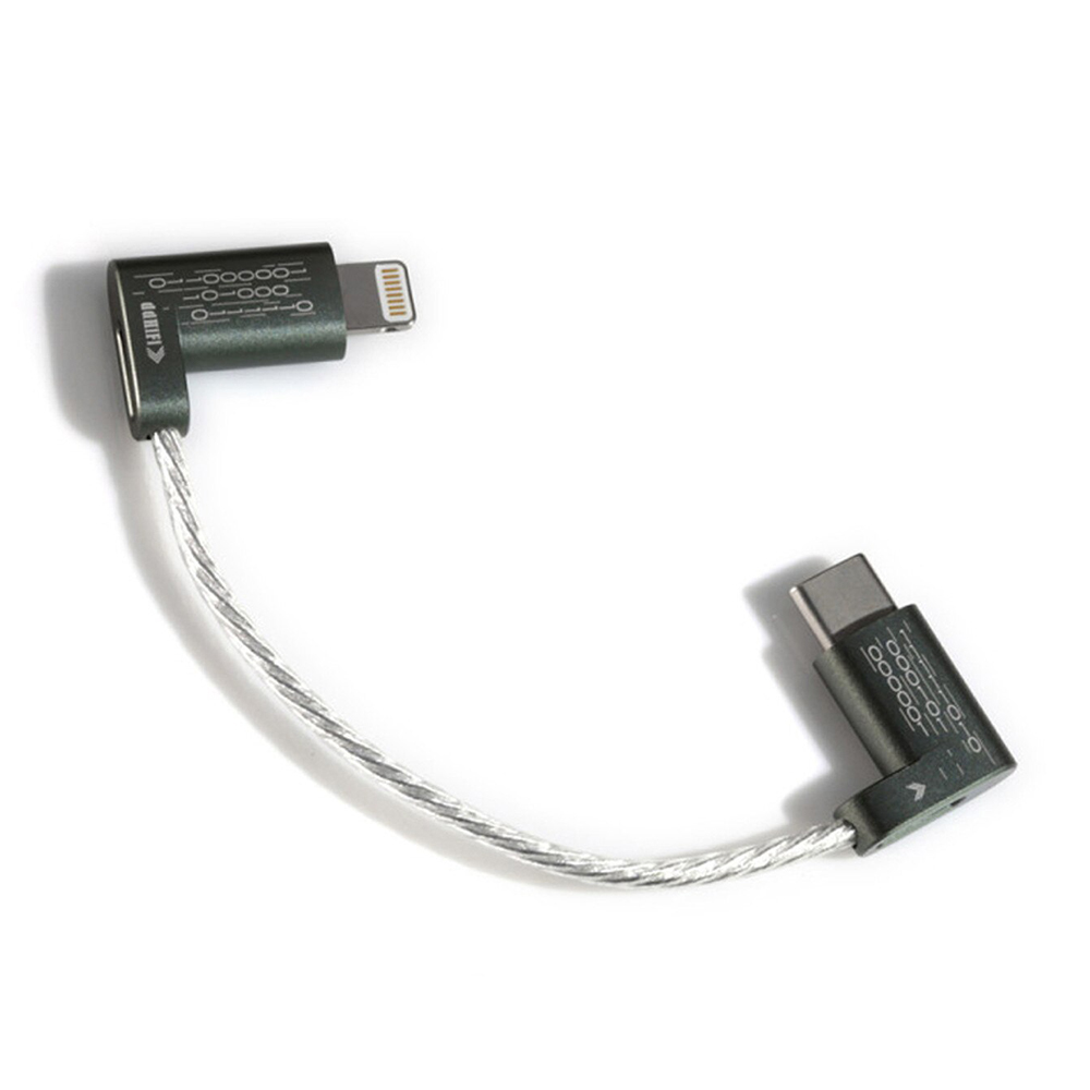 ขาย DD MFi06 สายแปลง Lightning เป็น USB TypeC สายชุบเงิน 6N OCC