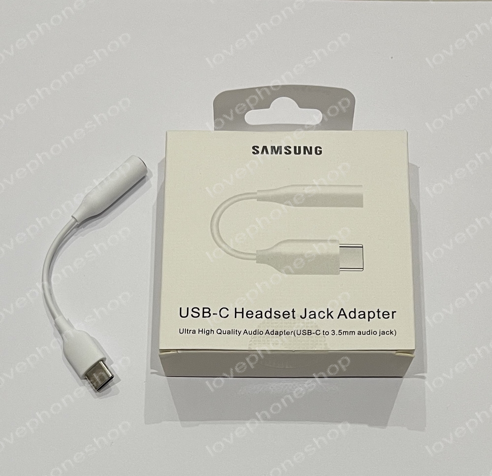 ของแท้ USB-C Headset Jack Adapter to 3.5mm Headphone Samsung แปลง หูฟัง 3.5 ใช้กับ Usb Type-C ส่งฟรี!!