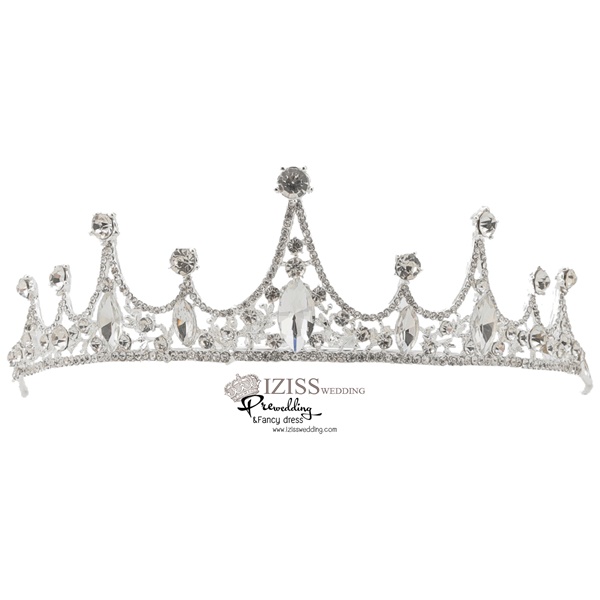 AC014 **พรีออเดอร์**ชุดเทียร่า มงกุฎเพชร ชุดเครื่องประดับเจ้าสาวสวยหรูดุจเจ้าหญิง