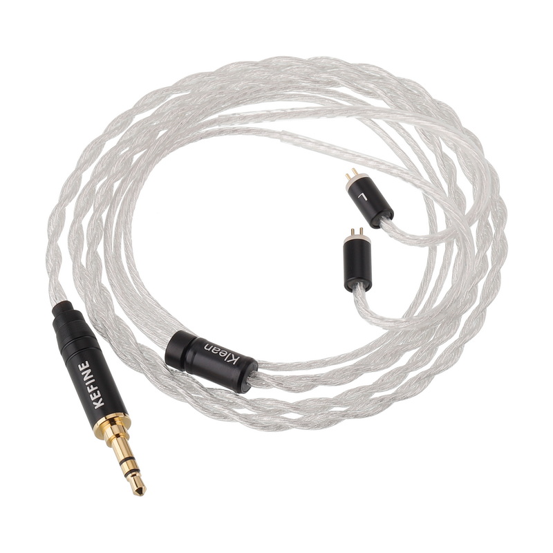 KEFINE Klean หูฟัง IEMs ไดรเวอร์ Dynamic สายชุบเงิน เปลี่ยนท่อนำเสียงได้ ประกันศูนย์ไทย