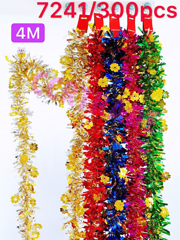 สายรุ้งปีใหม่จัมโบ้ 4 เมตร (คละสี)