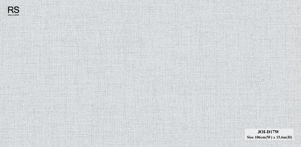 วอลเปเปอร์ลายผ้า สีเทาอ่อน JOI-D17W