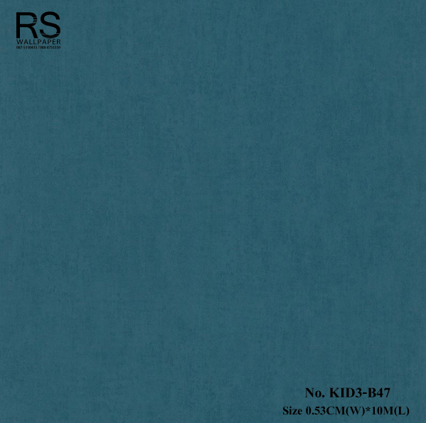 วอลเปเปอร์พื้นสีน้ำเงิน No.KID3-B47