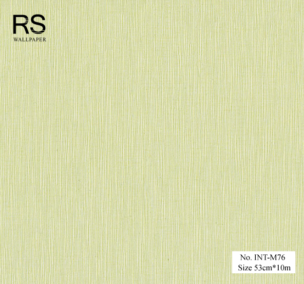วอลเปเปอร์ มีกลิดเตอร์ สีเหลือง No.INT-M76