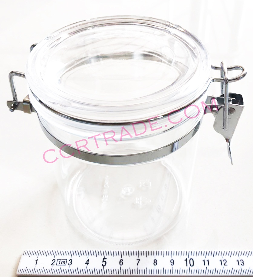 กระปุกสุญญากาศฝาล็อค (เล็ก) 10x11.5 ซม.(1x3)