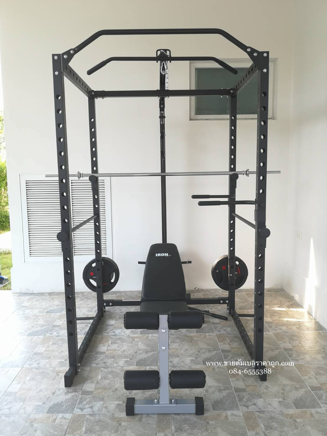 Power rack โครงเต็ม รุ่น 707