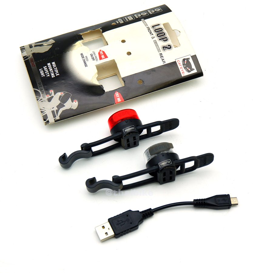 ชาร์จ USB ไฟกระพริบแคทอาย CATEYE LOOP2 RC SLLD140RCFR USB
