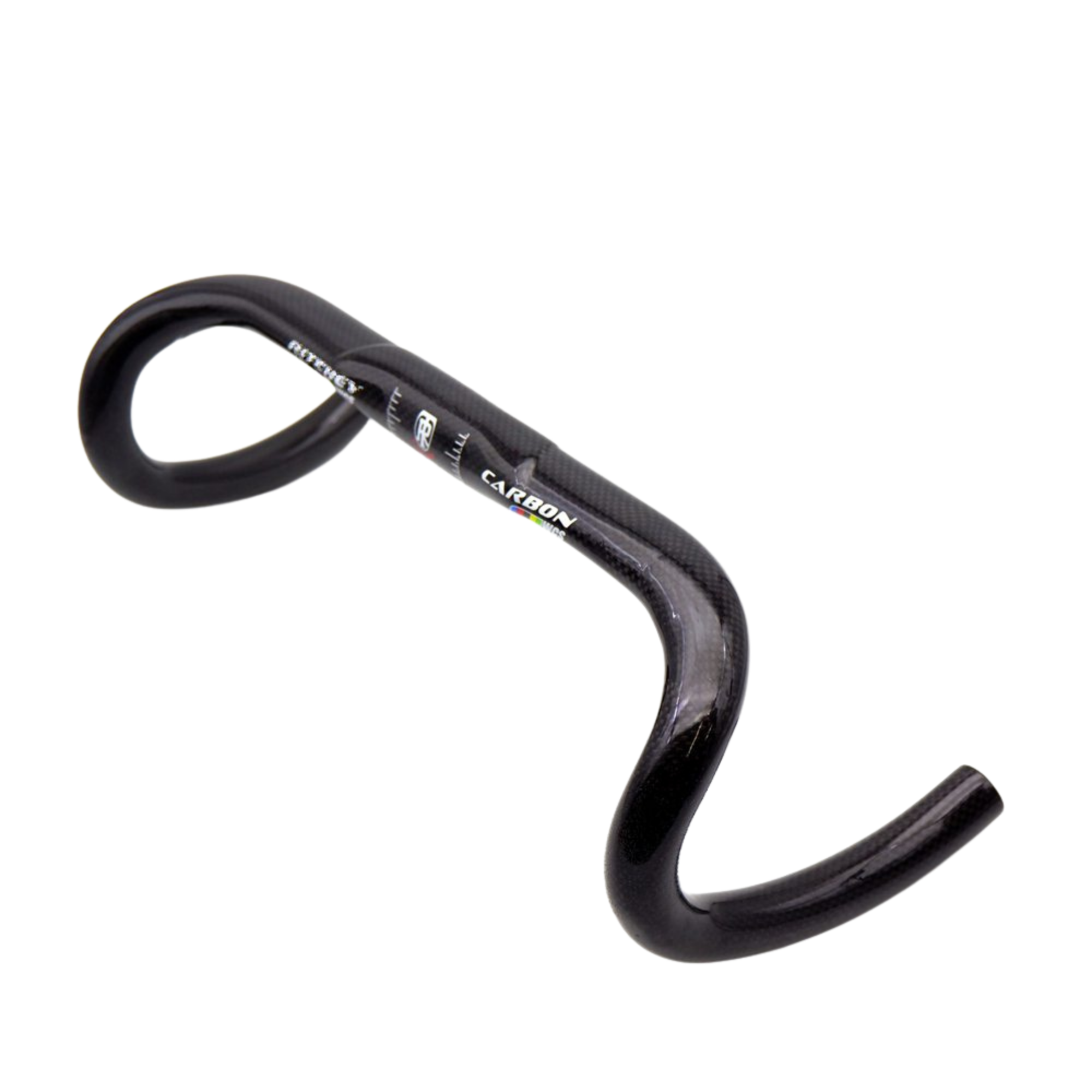 แฮนด์จักรยานเสือหมอบแบบคาร์บอน CARBON WCS ขนาด 38มม.