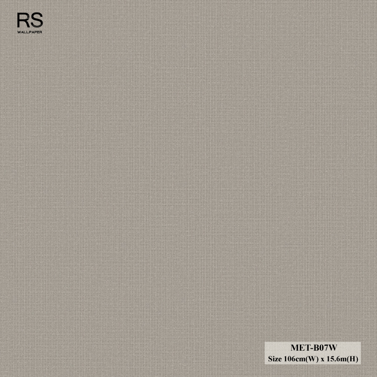 วอลเปเปอร์สีเทาเข้ม MET-B07W
