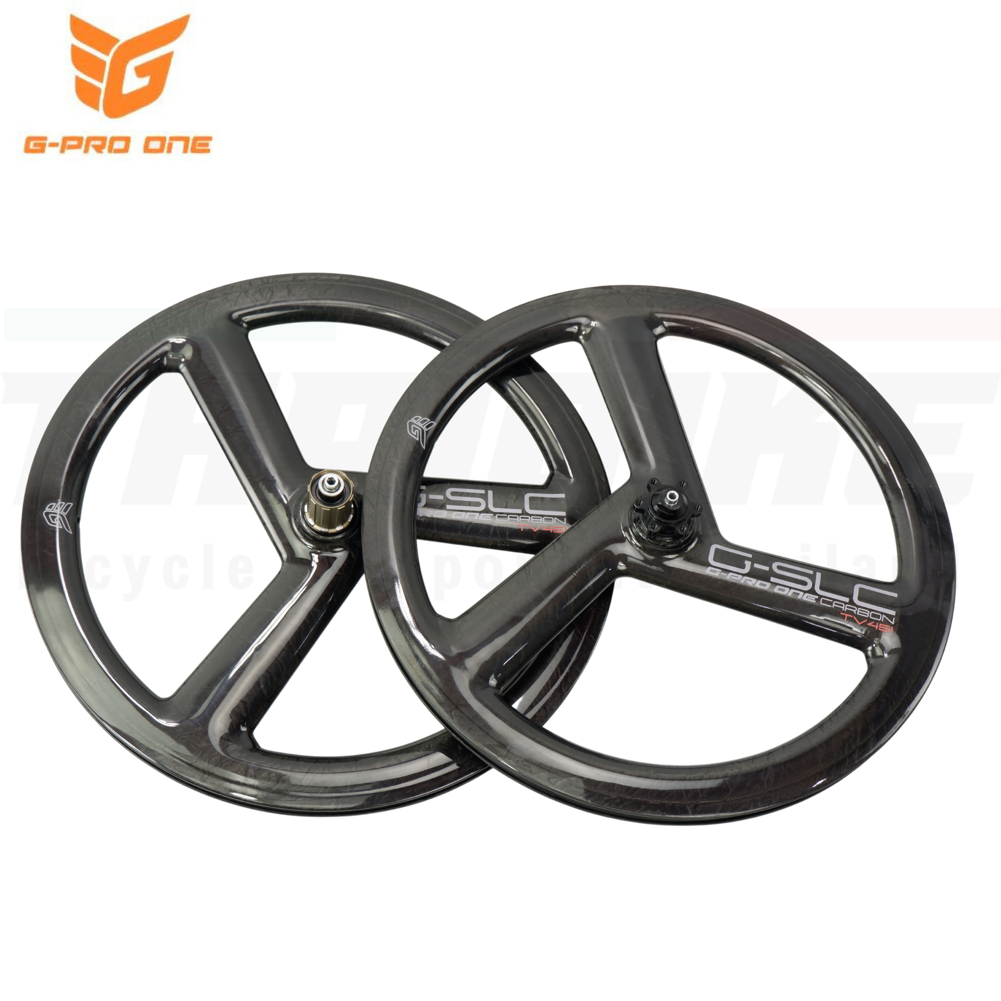 ชุดล้อจักรยานคาร์บอนสามก้าน 20 นิ้ว G-PRO ONE Carbon TV451
