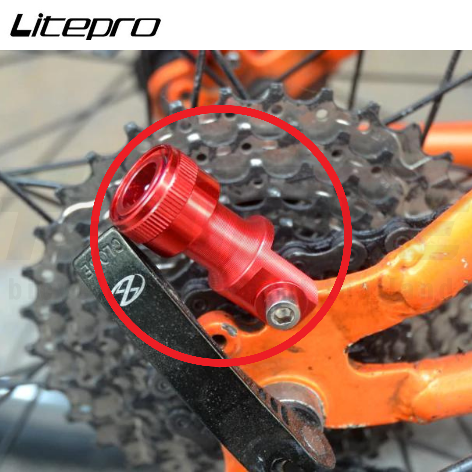 ตัวเก็บบันไดจักรยานแบบปลดเร็ว LITEPRO For Brompton Mks Quick Release Pedal