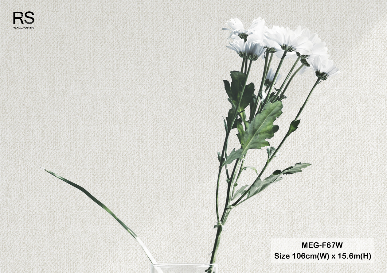 วอลเปเปอร์ สีครีม MEG-F67W