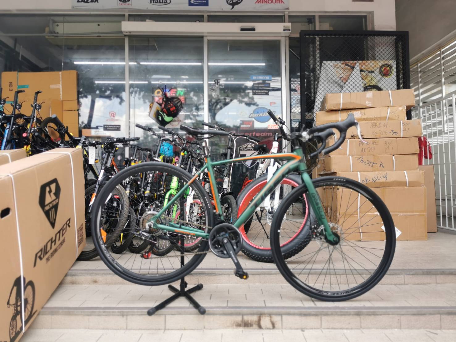 ส่งฟรี จักรยานเสือหมอบ TIGER GRAVELO