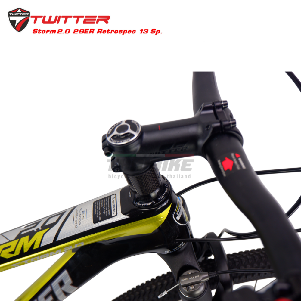 13 เกียร์ มาใหม่ จักรยานเสือภูเขาล้อ 29 นิ้ว TWI.TTER รุ่น STORM 13Sp. (2021)