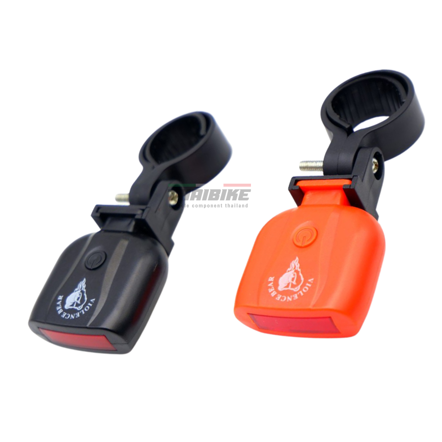 ไฟท้ายจักรยาน COB BIKE LIGHT HYD-007 Cr2032