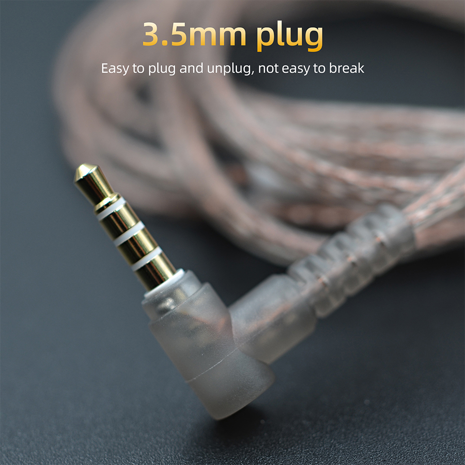 ขาย KZ ZST X หูฟัง 2 ไดร์เวอร์ 1DD+1BA สายชุบเงินถัก100แกน