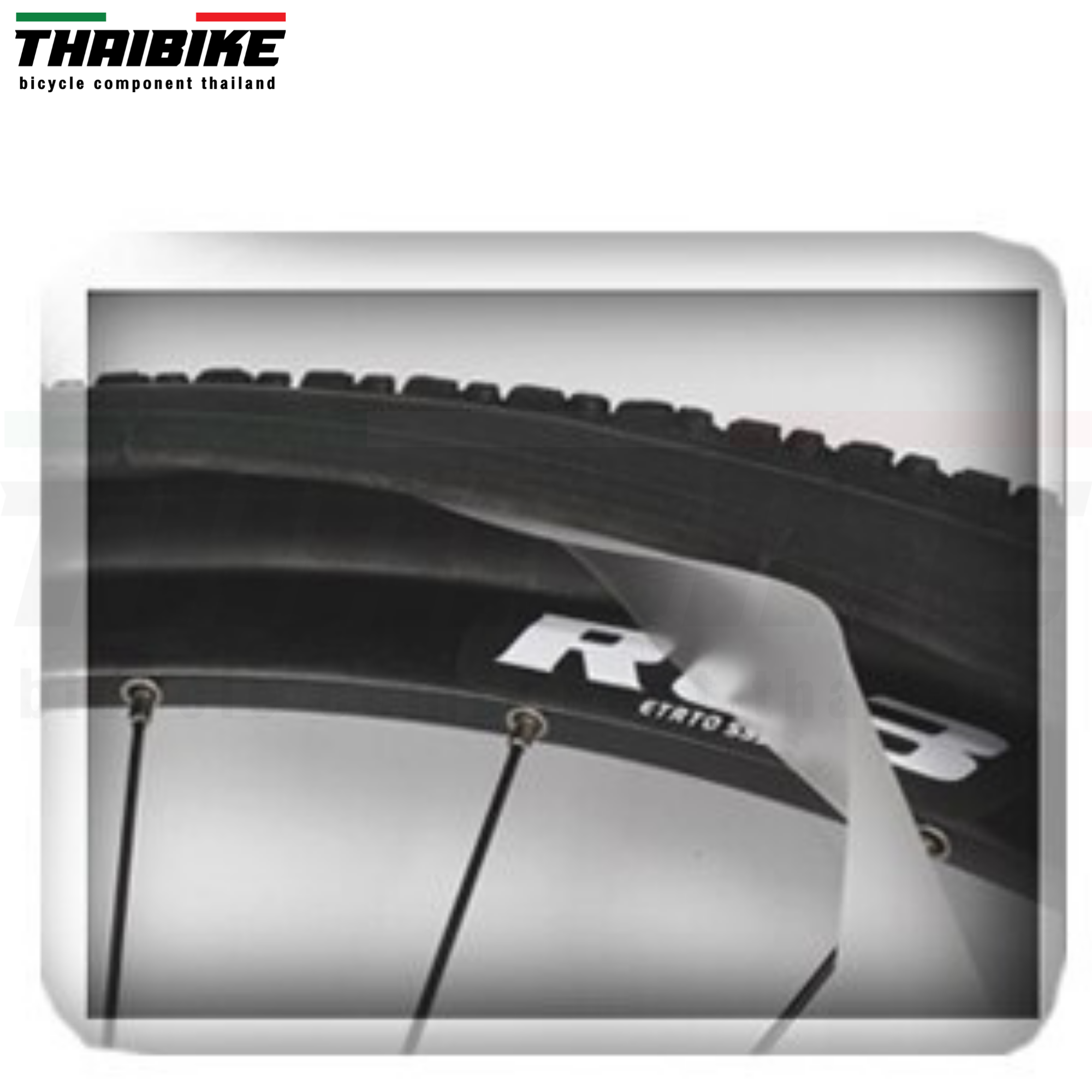 แผ่นกันหนาม THAIBIKE สำหรับใส่ล้อจักรยาน กันรั่ว กันหนามแทง กันเศษแก้ว