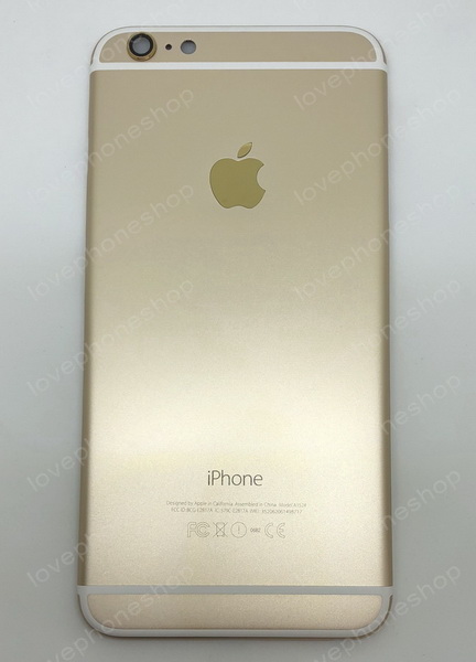 ชุดฝาหลัง (back housing) iPhone 6 plus สีทอง (ส่งฟรี)