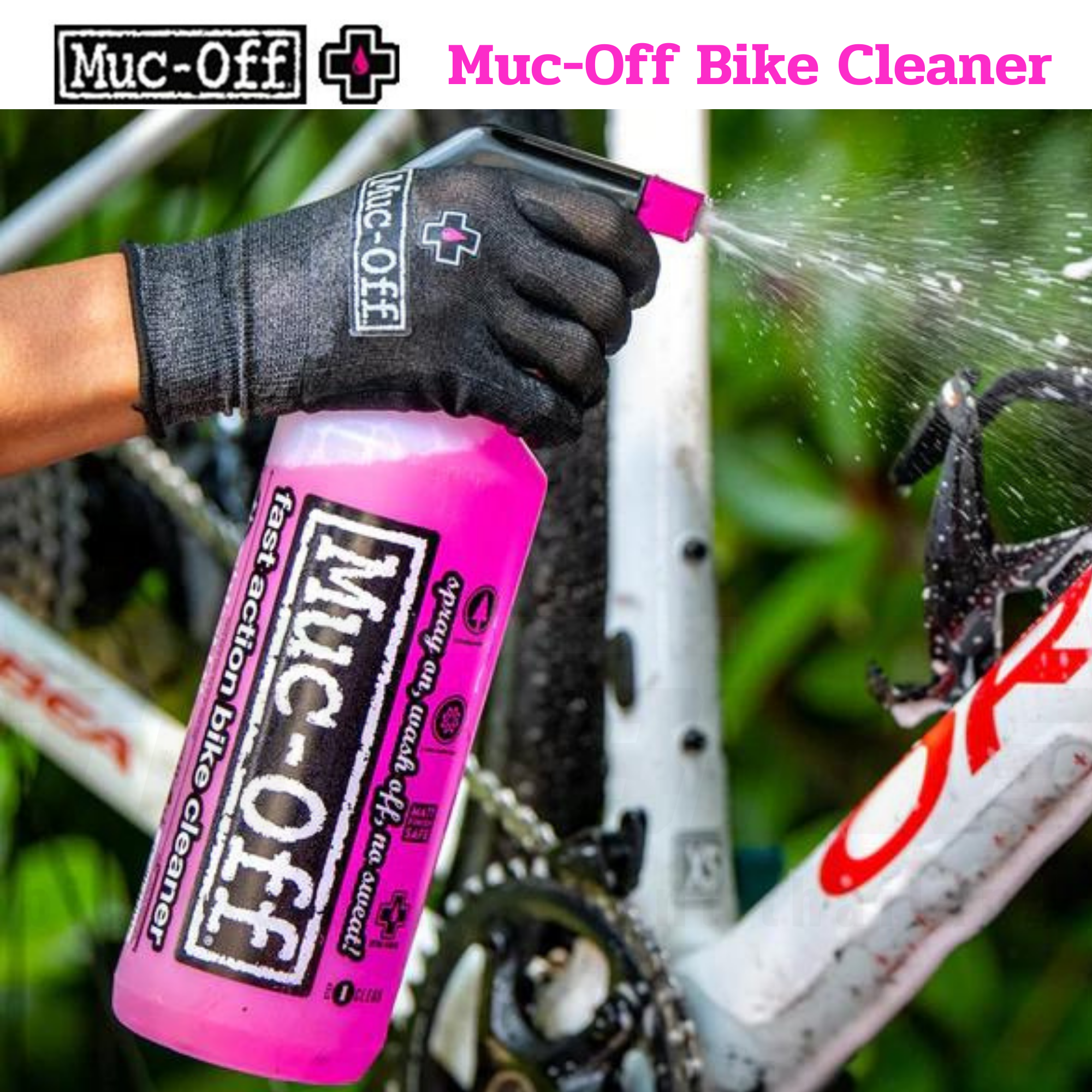 น้ำยาล้างจักรยาน มอเตอร์ไซค์ MUC-OFF Nano Bike Cleaner 1L