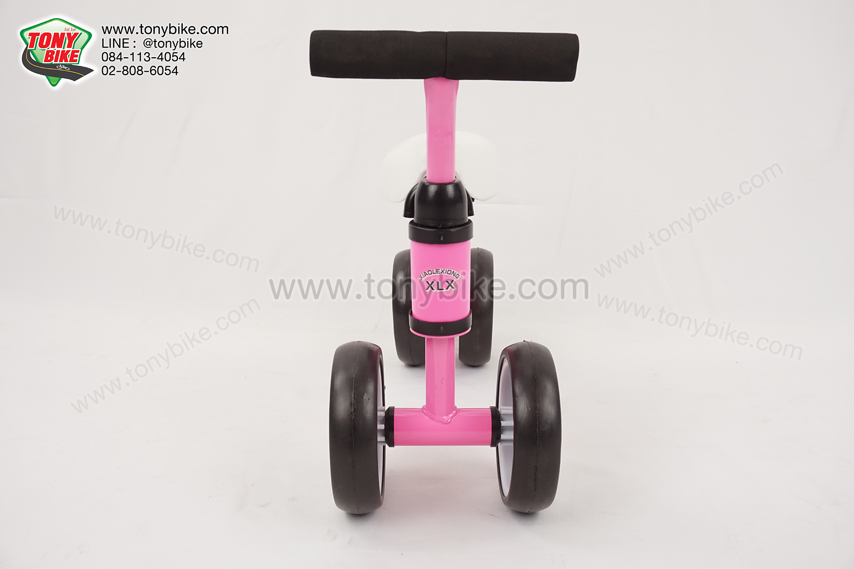 จักรยานขาไถ จักรยาน balance bike สีชมพู