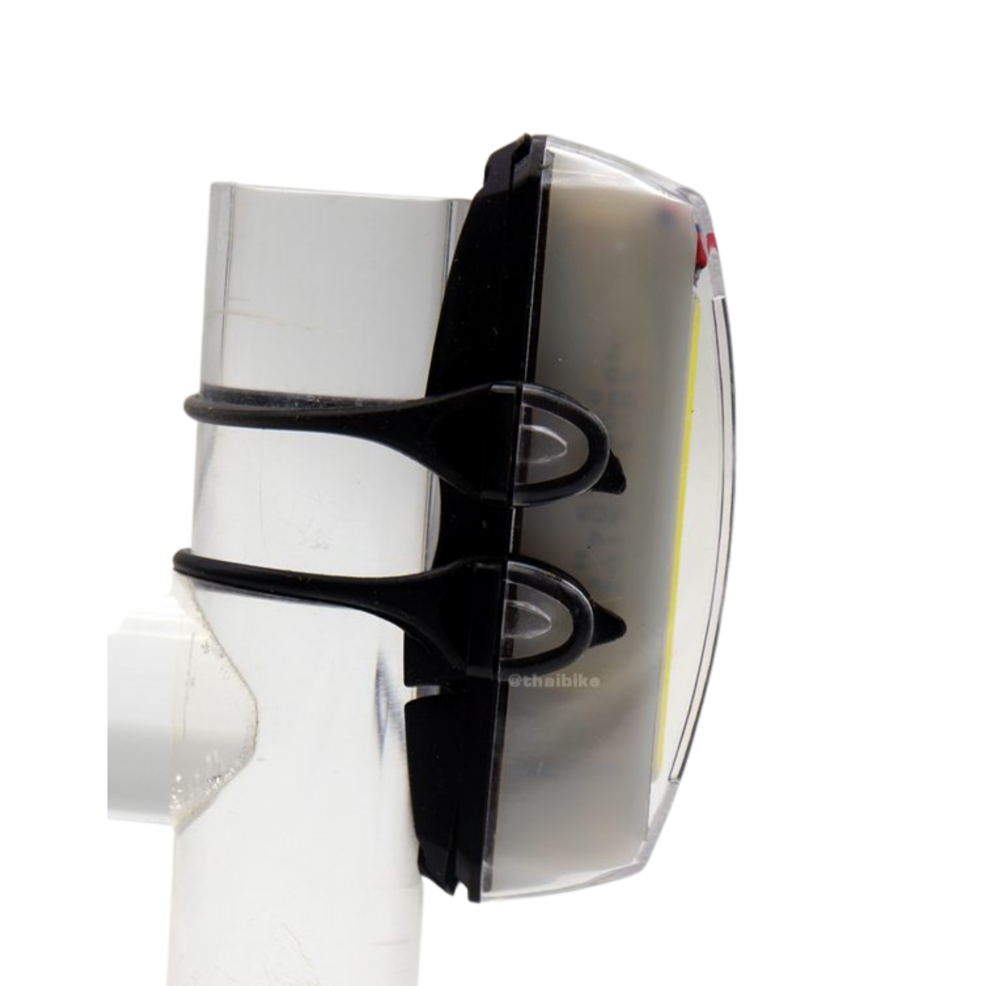 ไฟท้าย ไฟหน้า จักรยานไฟสีขาว ชาร์จ USB ยี่ห้อ SOLDIER แพคถุง