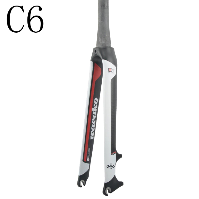 ตะเกียบดิสจักรยานฟูลคาร์บอน 700C WACAKO รองรับดิสก์เบรคคอตรง คอเทเปอร์