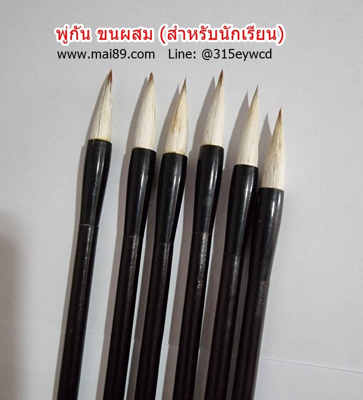 พู่กัน ขนผสม สำหรับนักเรียน
