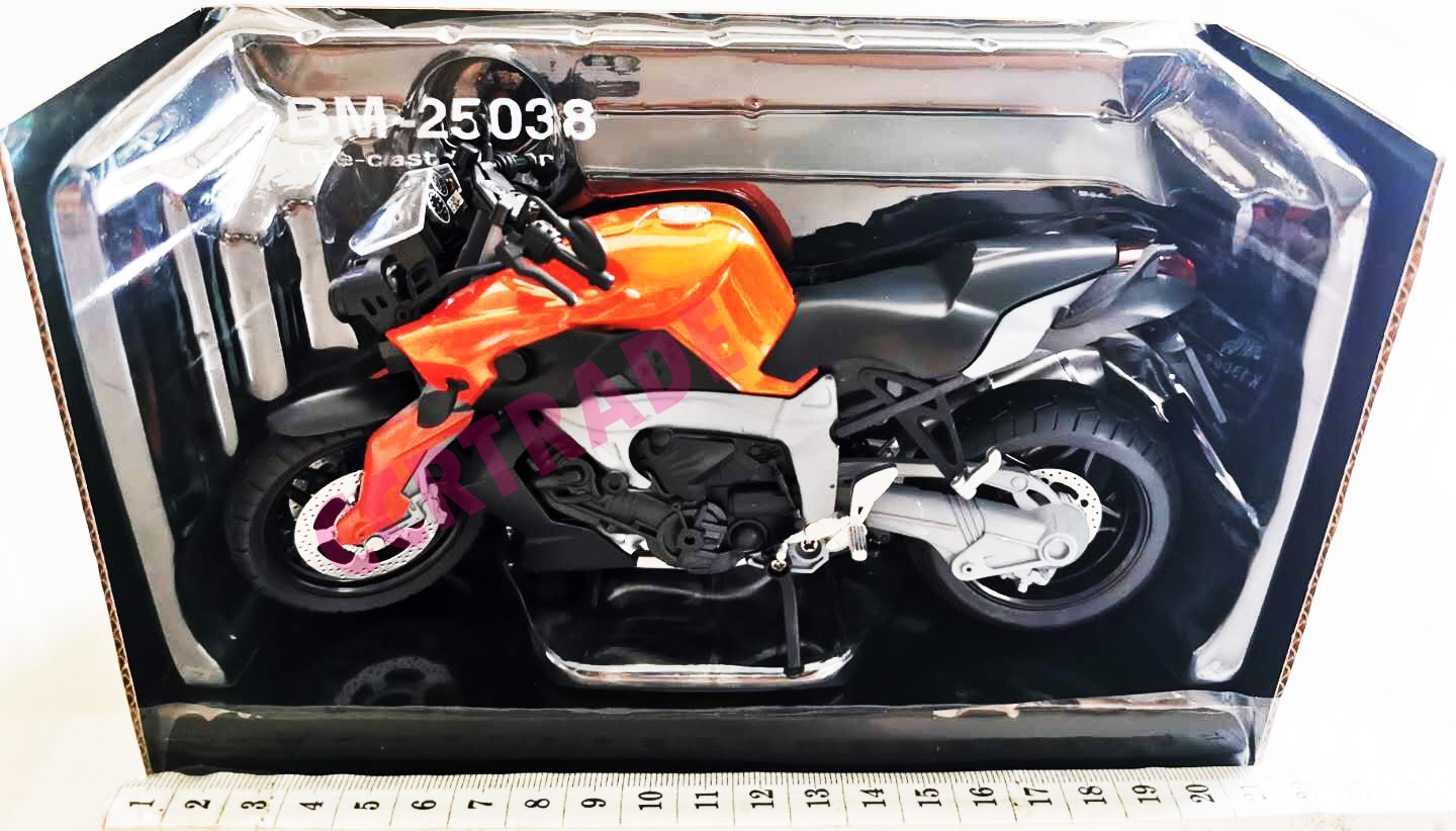 รถมอเตอร์ไซด์ BM มีลานกล่อง(งานห้าง) 13x21.5 ซม.(1x3)