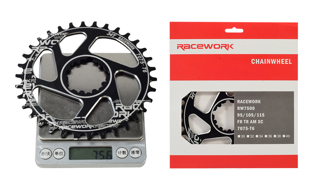 ใบจานแบบ DIRECT ยี่ห้อ RACEWORK จักรยาน