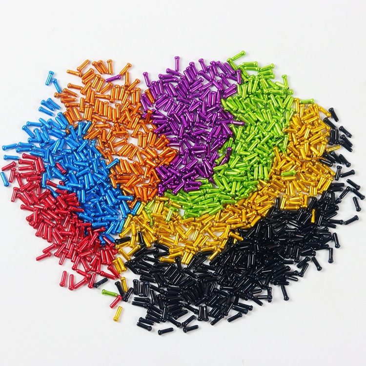 หัวปิดปลายสายในเบรค สายในเกียร์จักรยาน BOLANY มีแพคกิ้ง 50ตัว