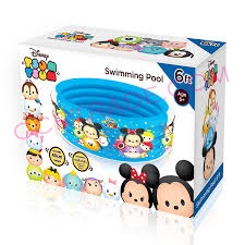สระน้ำกันลื่น 6 ฟุต 4 ลอน ลายมิ๊กกี้เม้าส์ (ลิขสิทธิ์แท้)