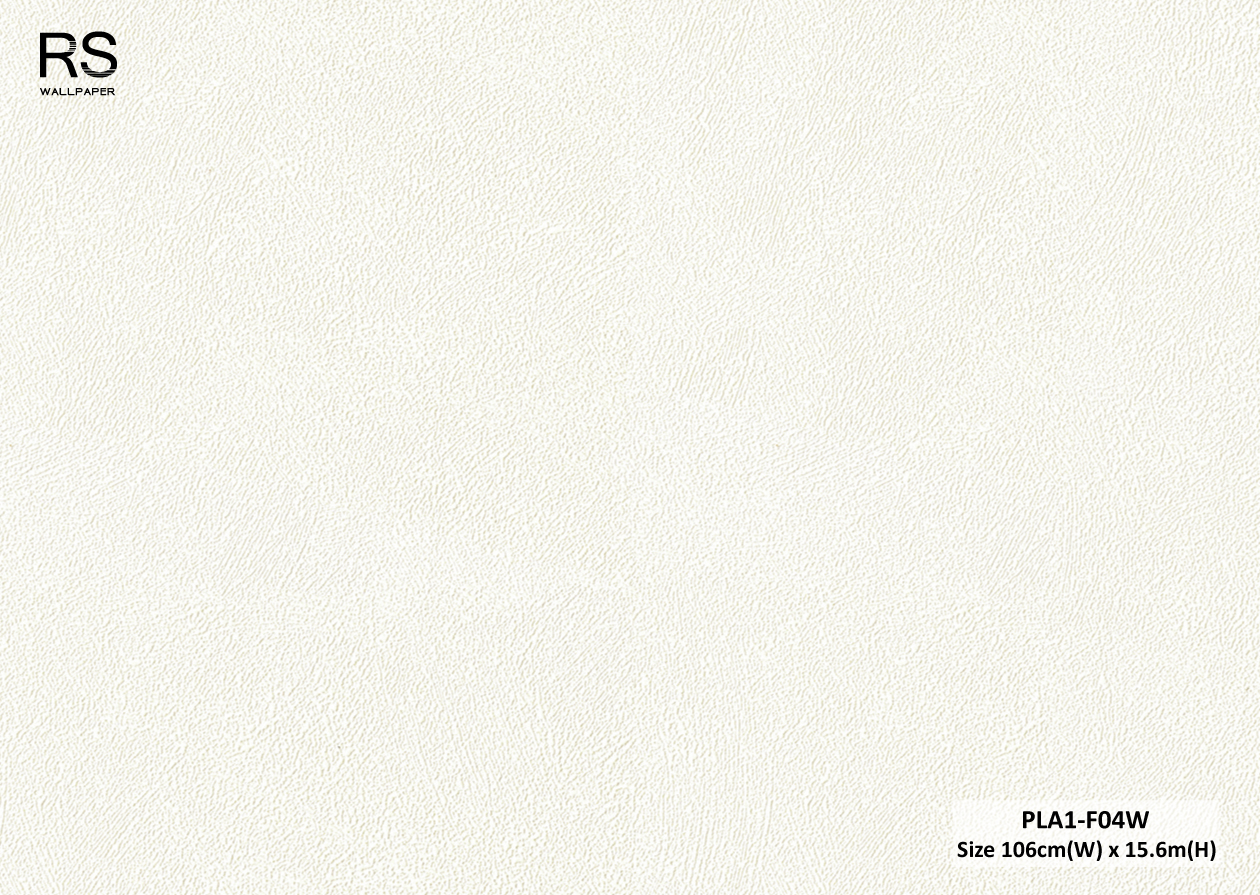 วอลเปเปอร์ สีขาว PLA1-F04W