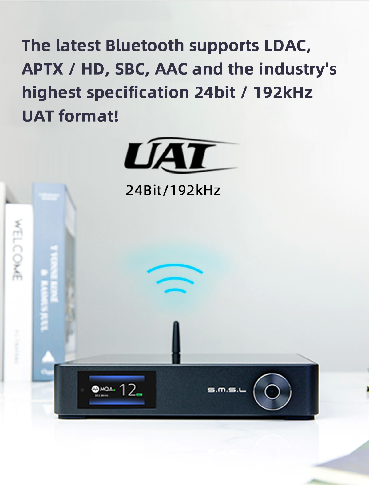 ขาย SMSL M400 DAC ตั้งโต๊ะระดับ High-End รองรับ MQA, UAT, LDAC ประกันศูนย์ไทย