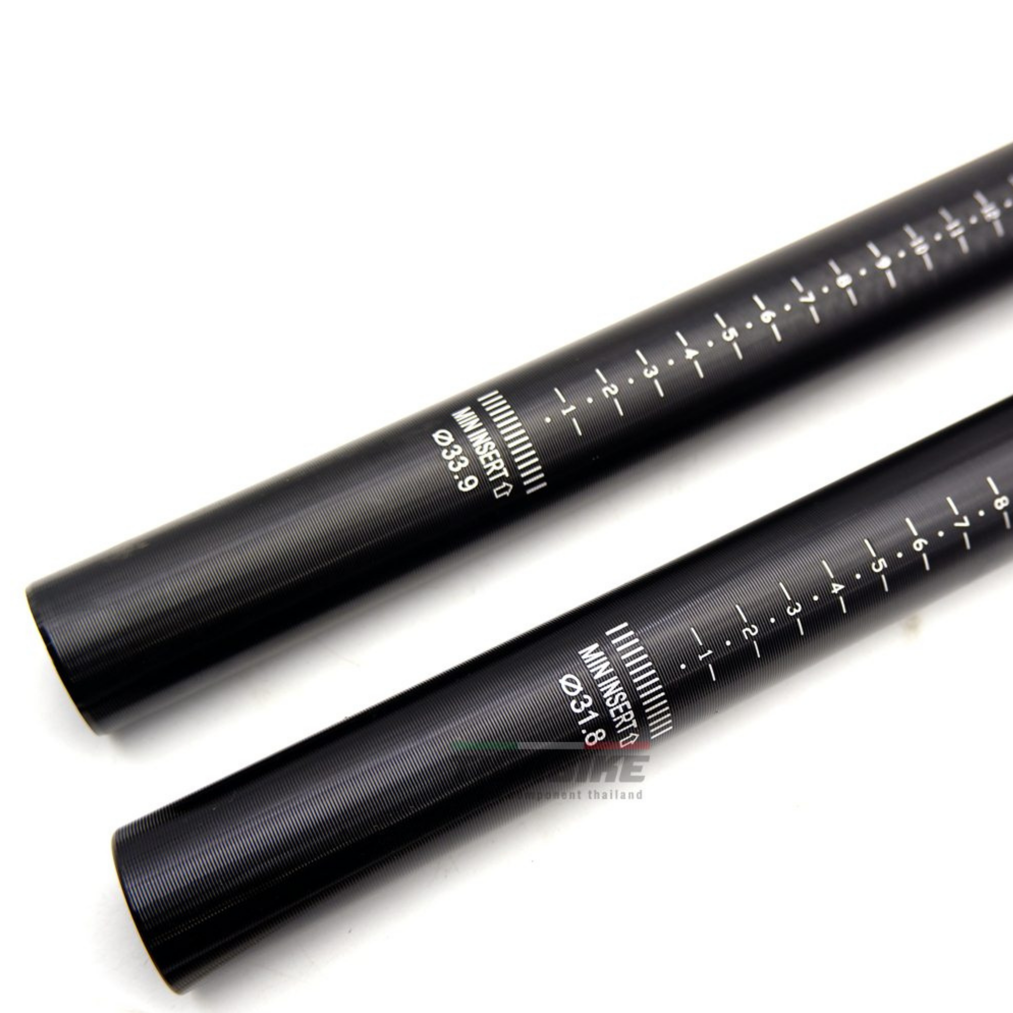 หลักอานจักรยานอลูมิเนียม รถพับ THAIBIKE CNC ขนาด 31.8 33.9 ยาว 600มม./480มม.