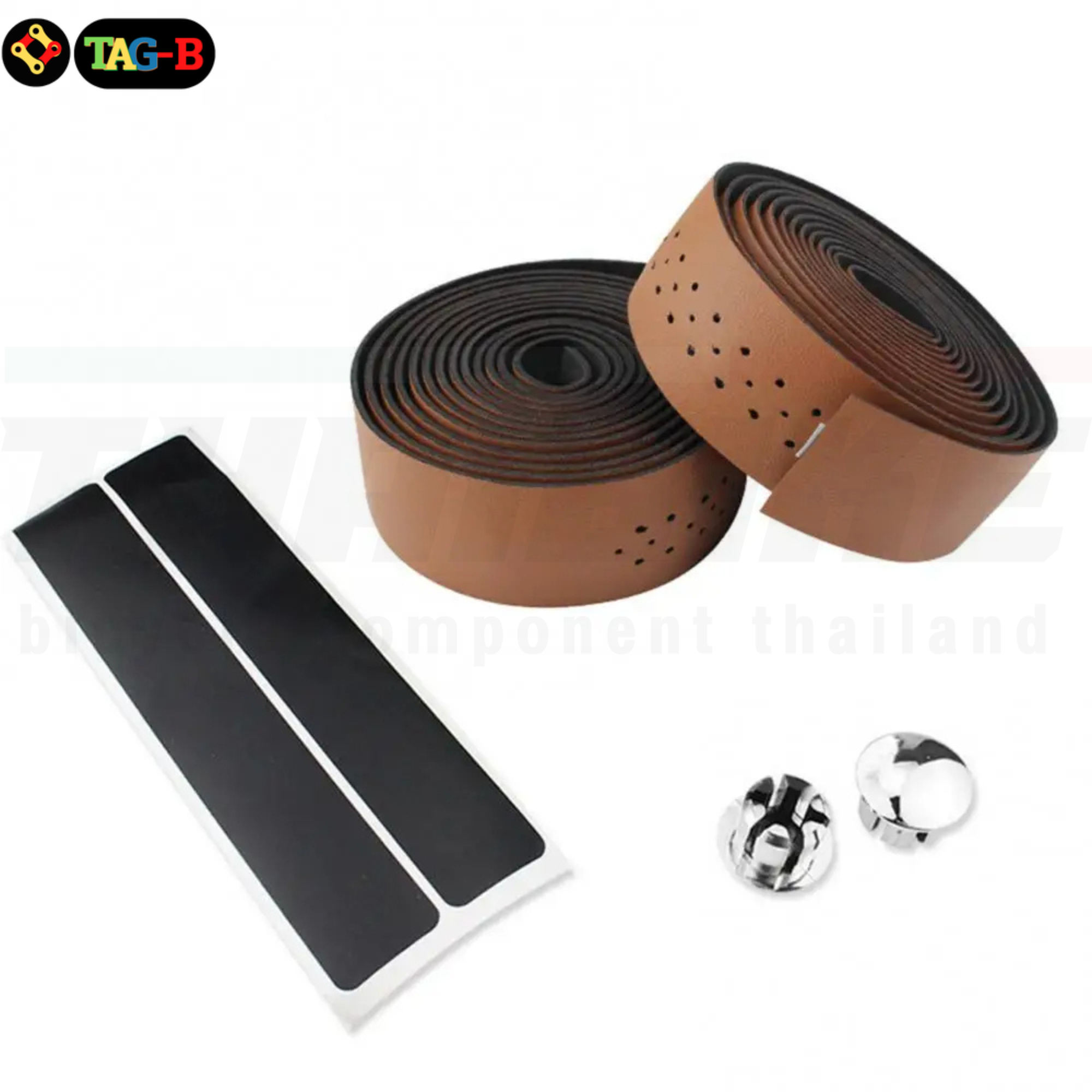 ผ้าพันแฮนด์จักรยานเสือหมอบ TAG-B แบบรู