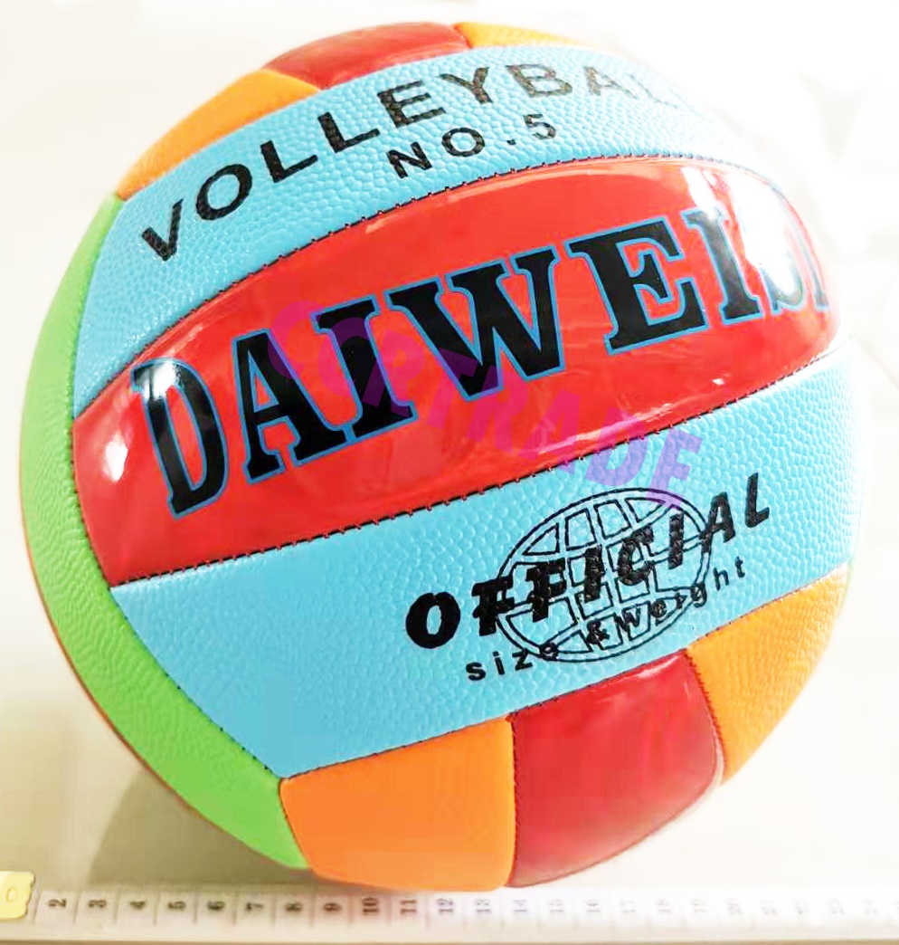 ลูกวอลเลย์หนังเย็บ No. 5 24 ซม.(1x3)