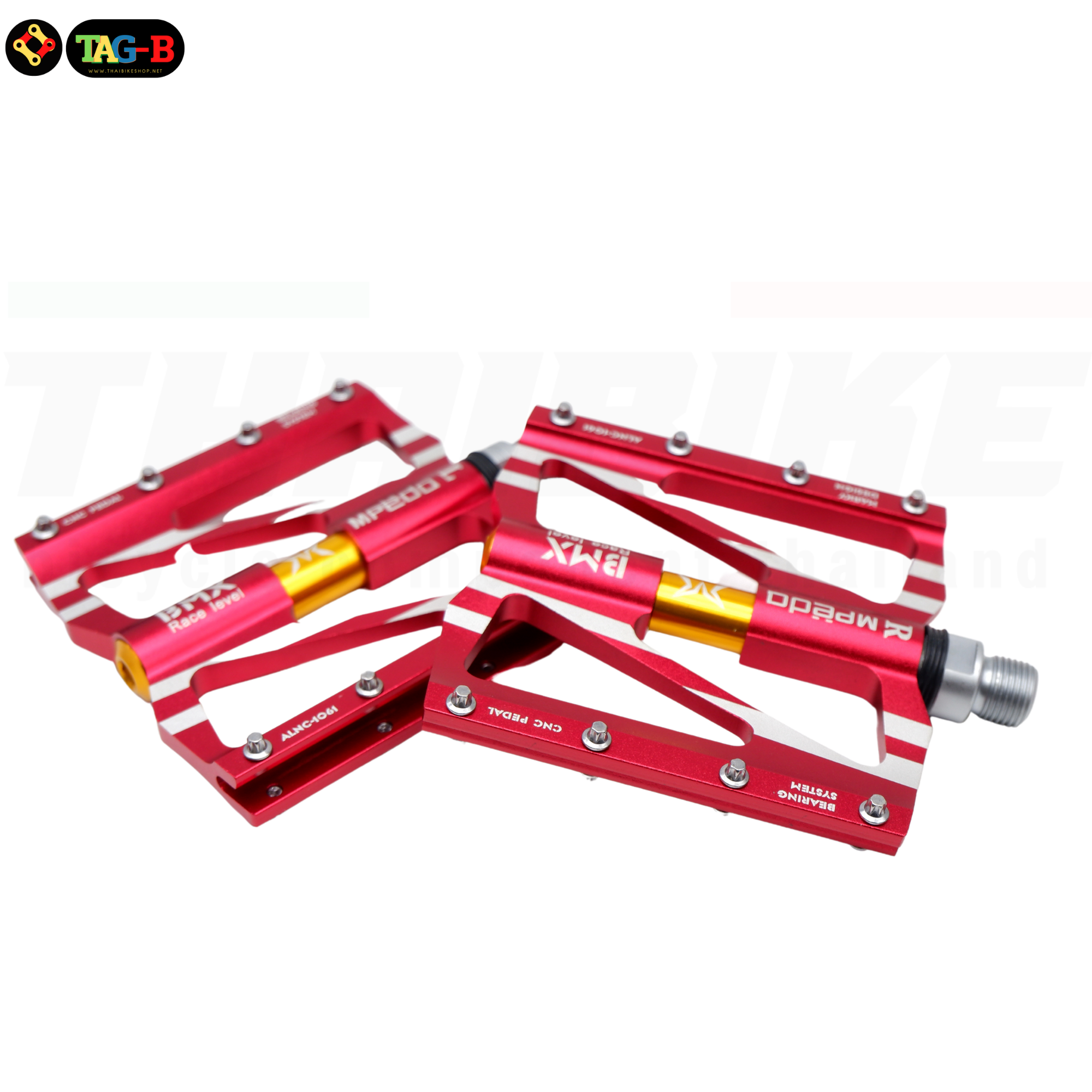 บันไดจักรยานอลูมิเนียมขึ้นรูปชิ้นเดียว MPEDA ALNC-1061 แข็งแรง ขนาดใหญ่