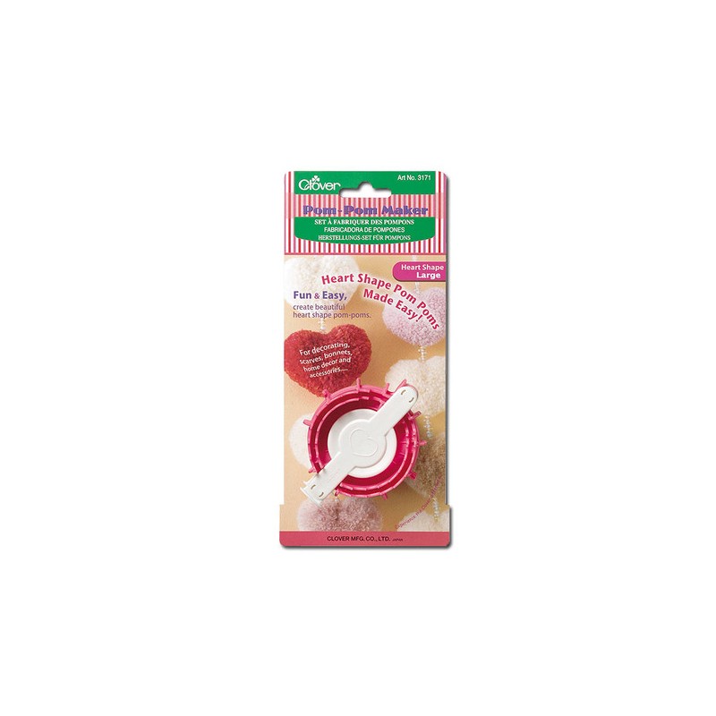 Pom Pom Maker Heart