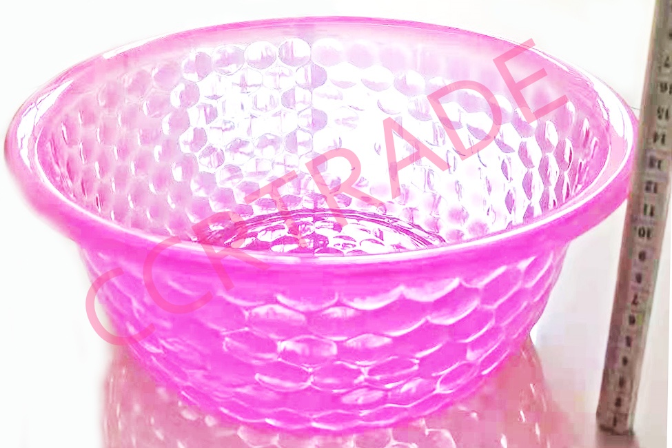 กะละมังล้างผัก สีใส 11x30 ซม.(งานหนา）