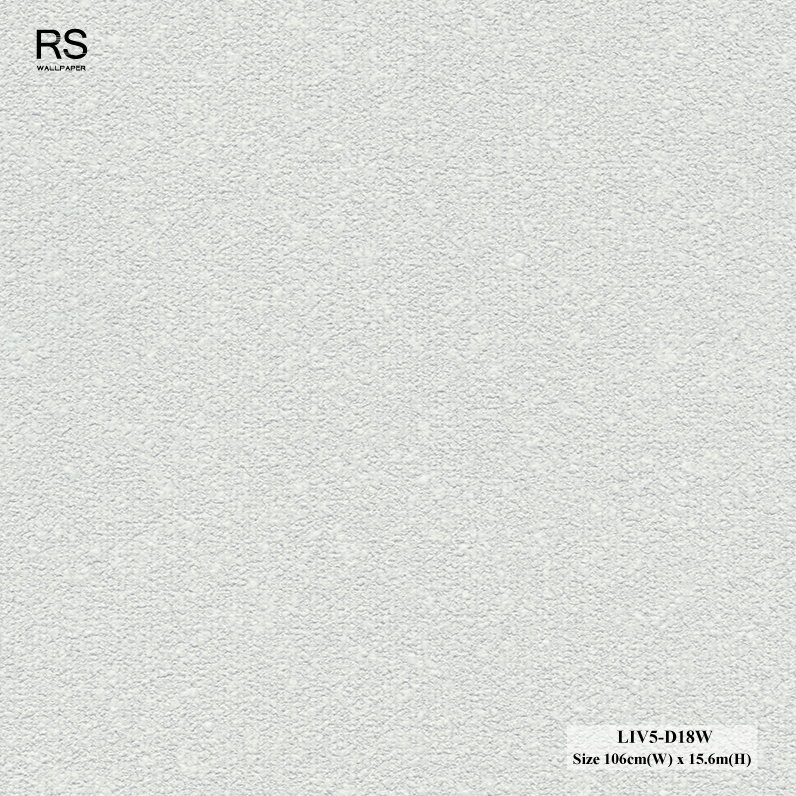 วอลเปเปอร์ลายผ้า สีเทาอ่อน LIV5-D18W