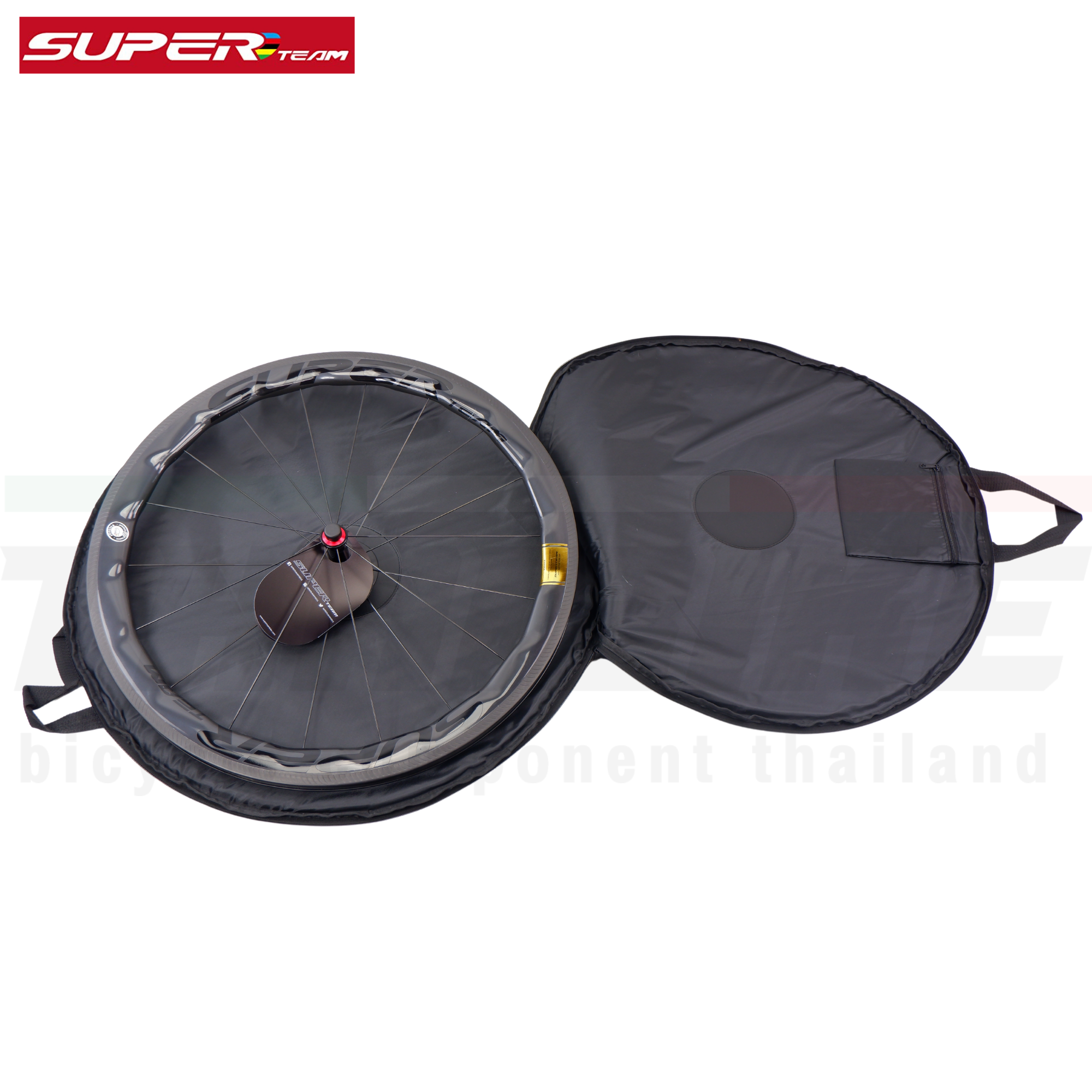 ถุงใส่ล้อจักรยาน Superteam มีฟองน้ำ 2 ชั้น สำหรับล้อ 700C Bicycle single Wheel Bag