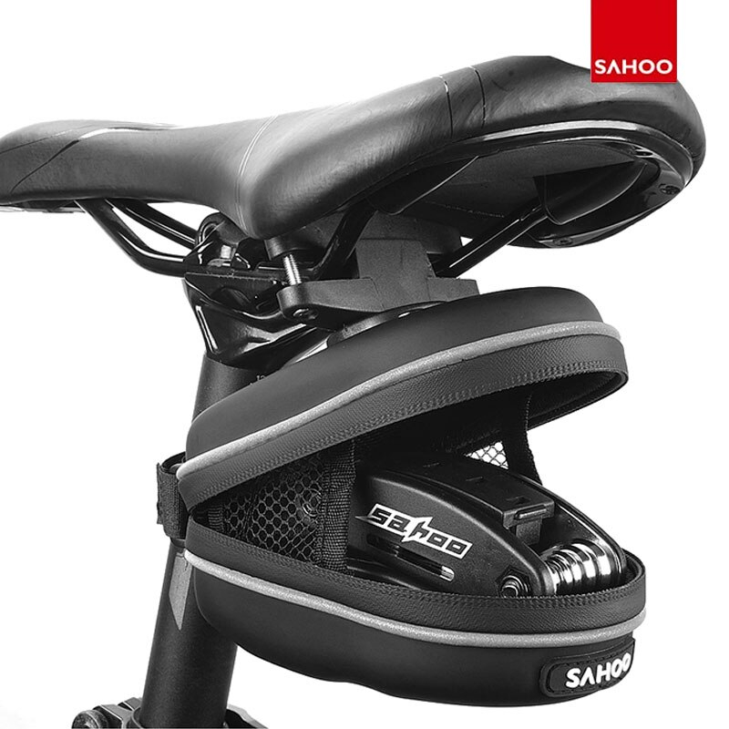กระเป๋าใต้อานจักรยานแบบกันน้ำ SAHOO รุ่น 13875 EVA