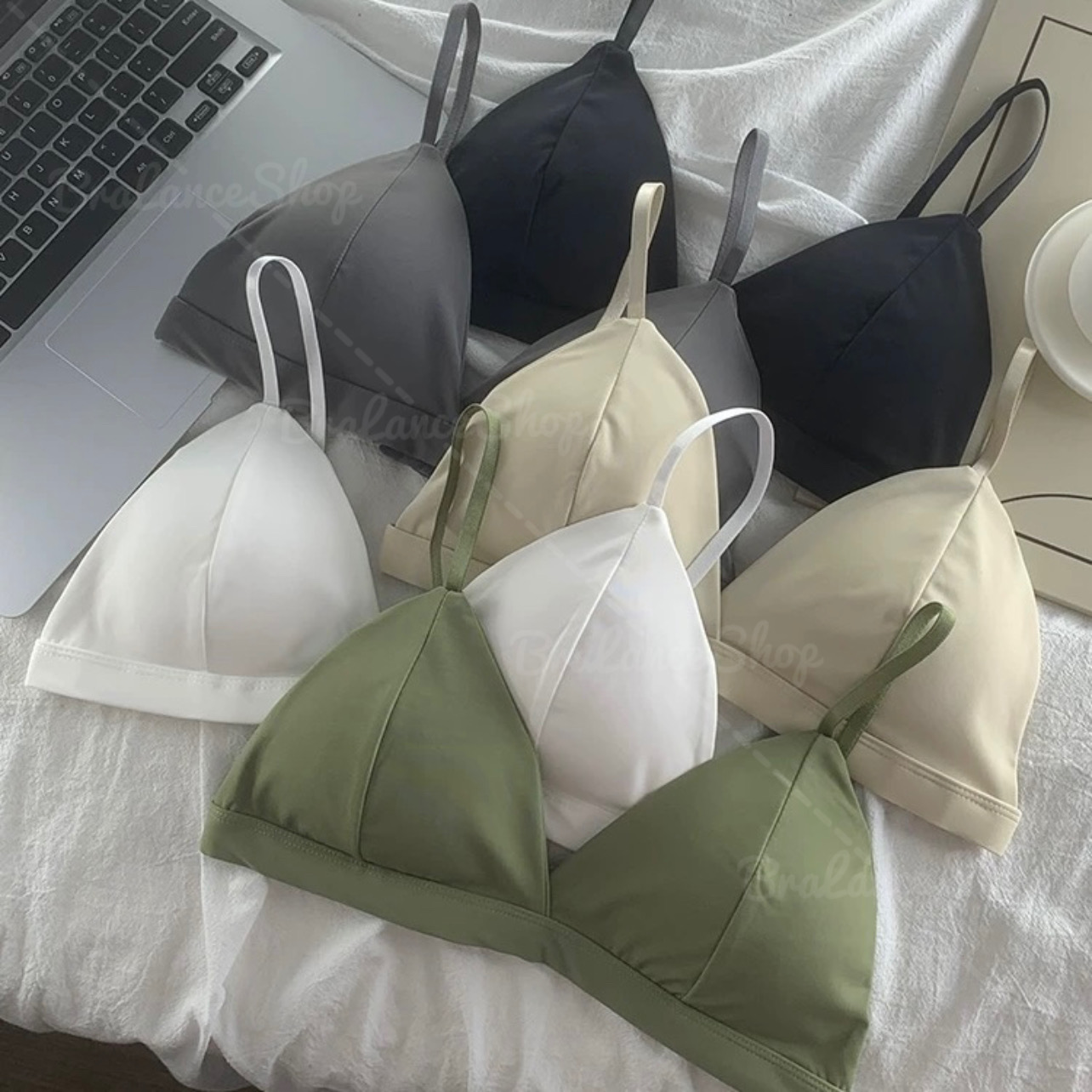 BLS✿6757 บราไร้โครงแฟชั่น