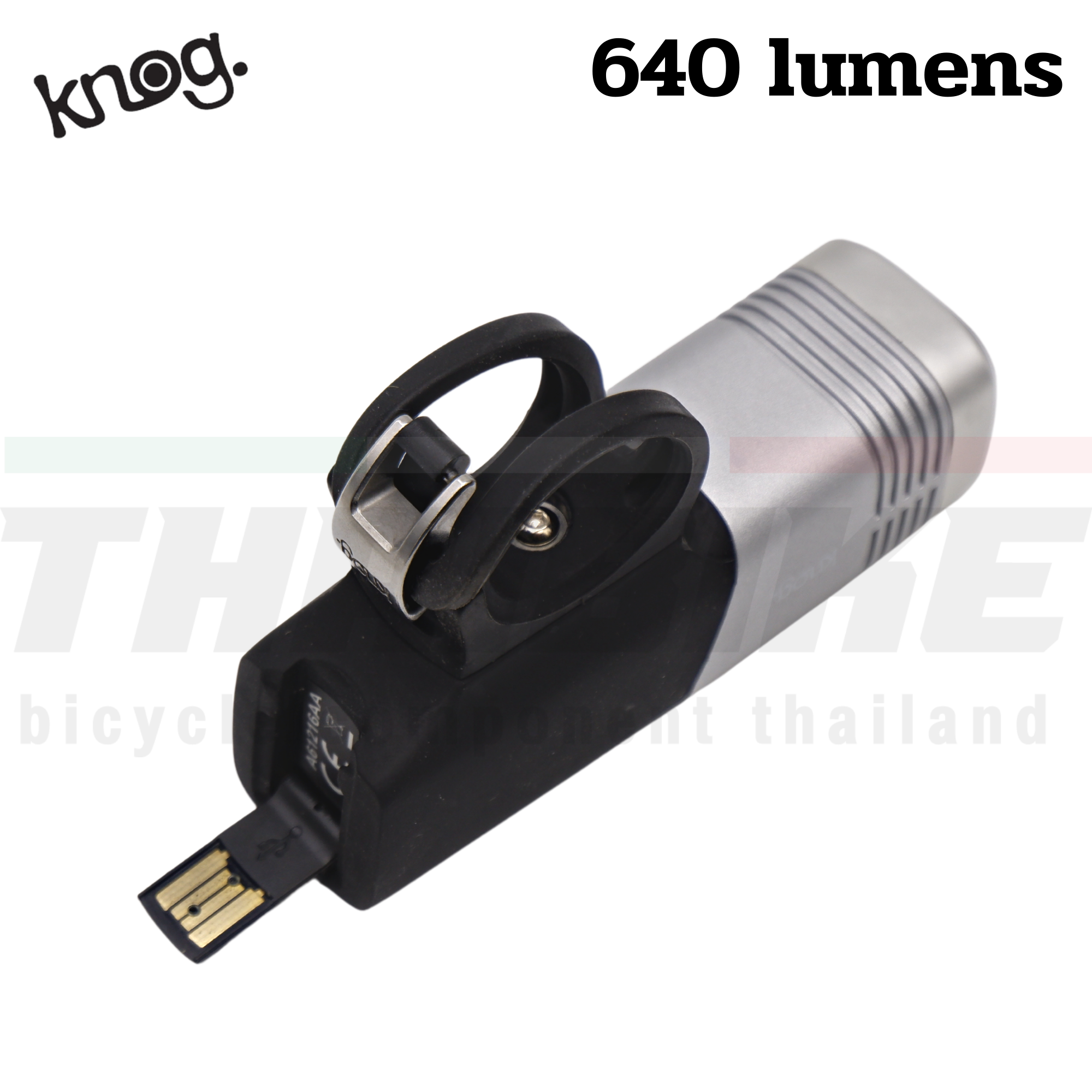 ไฟหน้าจักรยาน KNOG BLINDER ARC 640 ติดหมวกได้ ลูเมนส์ TOP