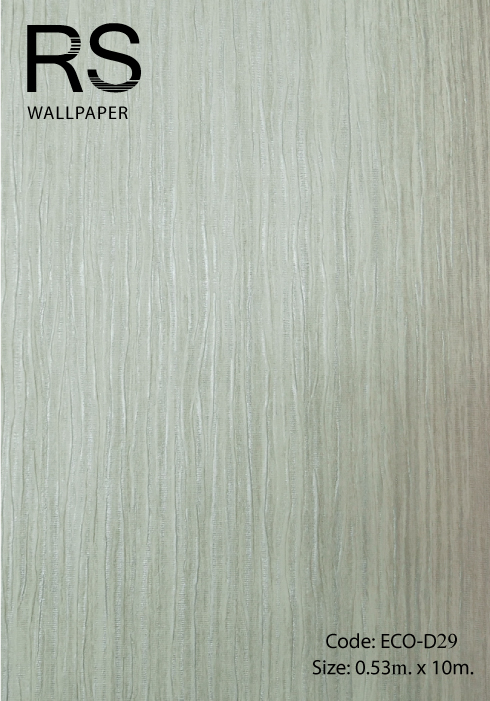 วอลเปเปอร์มีเทกเจอร์เส้นพื้นสีเทาแกมเงิน ECO-D29