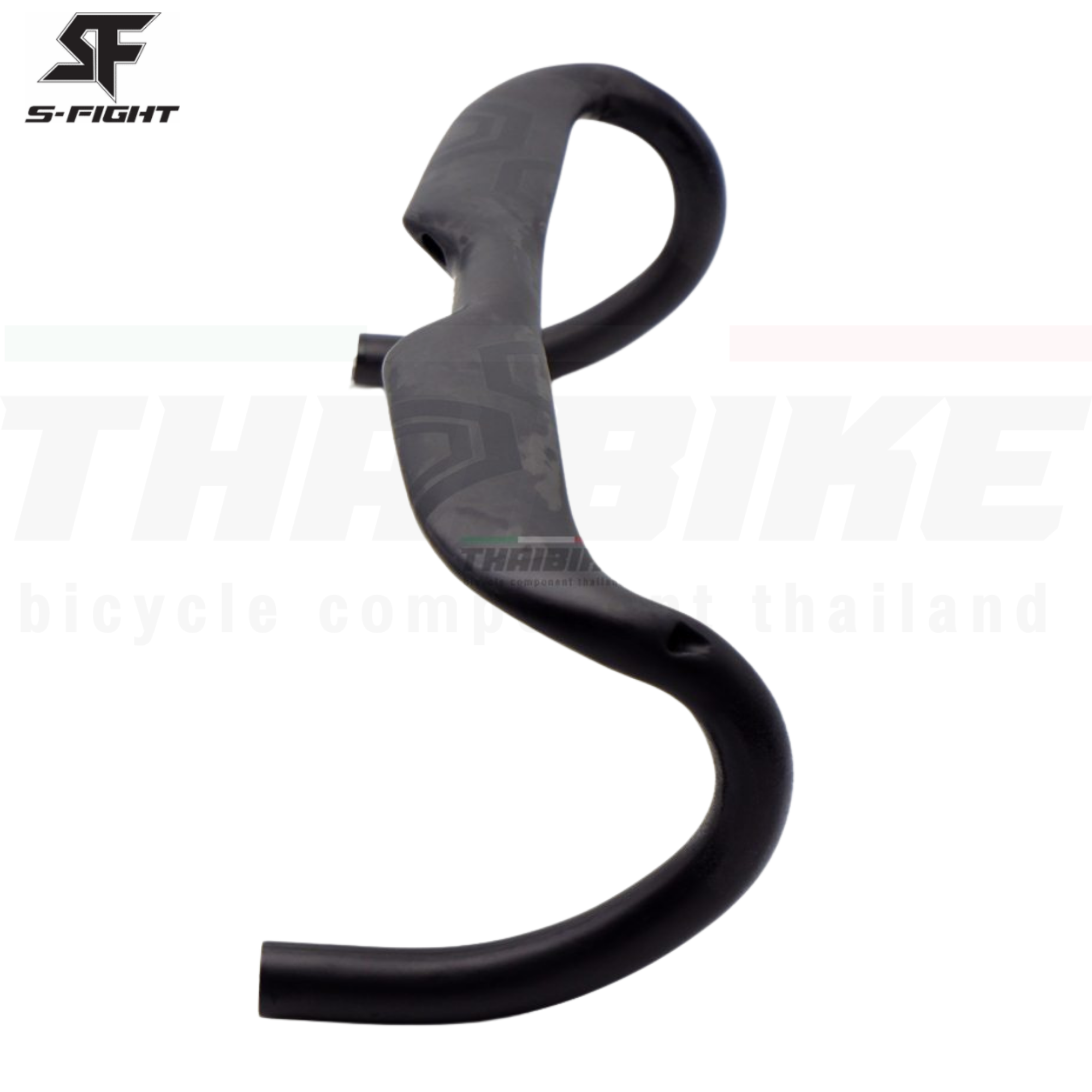 แฮนด์จักรยานเสือหมอบคาร์บอนแอโร่ S-Fight แบบซ่อนสาย