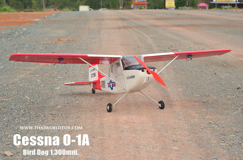 Cessna 0-1A Birddog US.ARMY 1,300MM. (ชุดPNP)