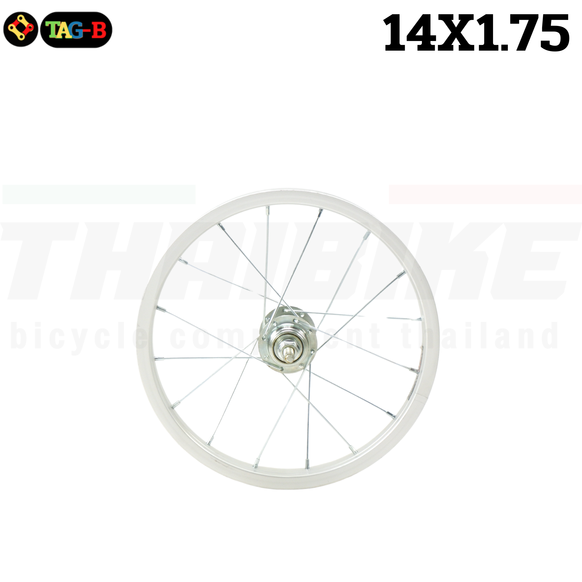 ชุดล้อจักรยานอลูมีเนียม 12x1.75 14x1.75 16x1.75 20x1.75 24x1.75 24x1 3/8 26x1.75 26x1 3/8 27x1 3/8